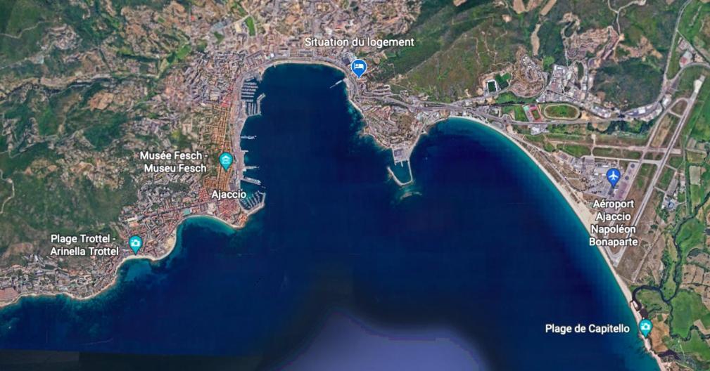 Incroyable T2 Plein De Charme Avec Balcon Vue A L'entree D'ajaccio Apartment *